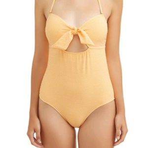 Vintage look one piece swim suit. *NWT
